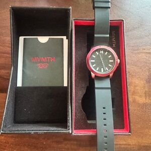 MVMT Red and Black Men's Watch